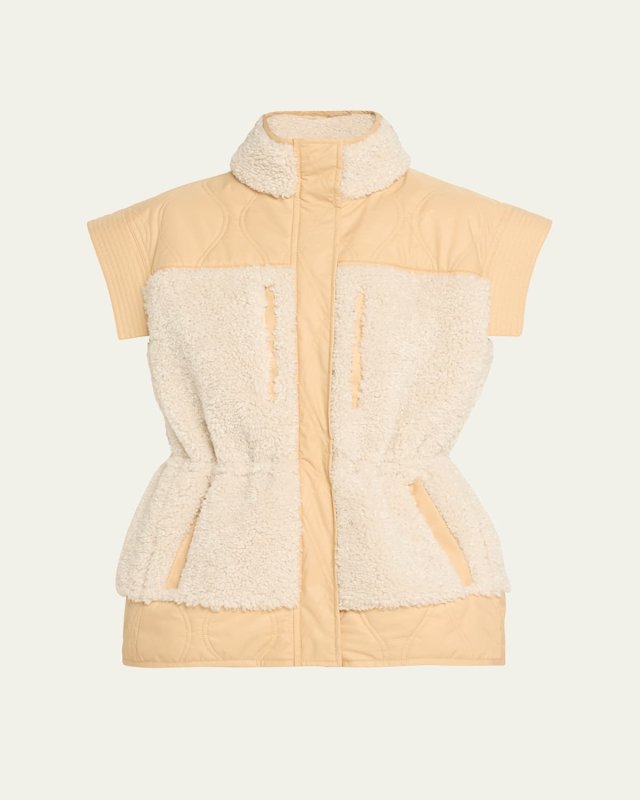 Shiloh Faux Shearling Vest